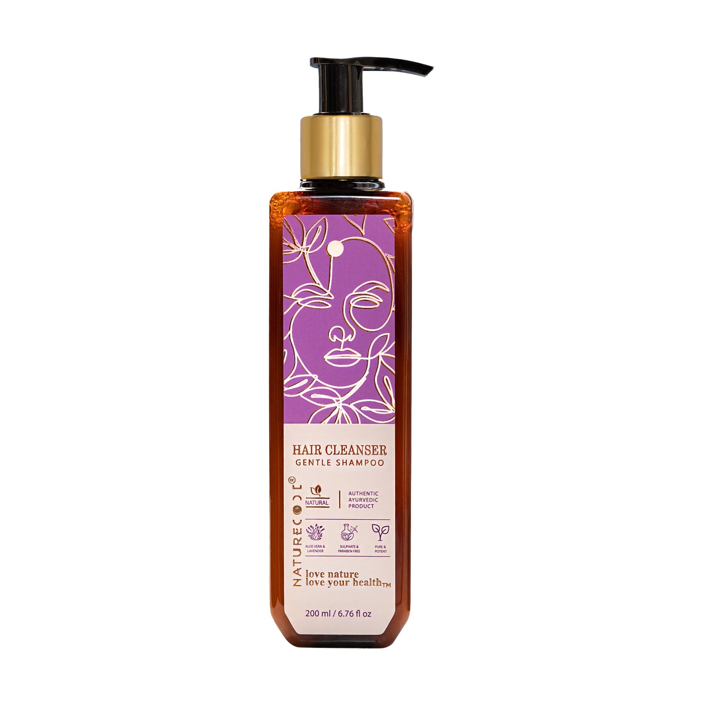 Nature Code Hair Cleanser Gentle Shampoo - 200ml