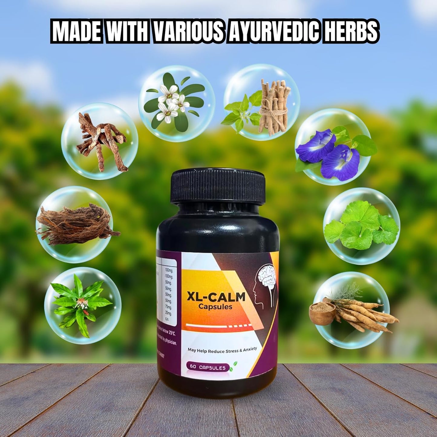 Sharvy Herbotec XL-CALM Capsules