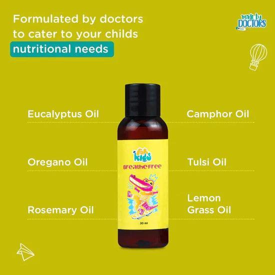 PuraVida ForKids Breathe Free Decongestant Spray for Kids - 30 ml