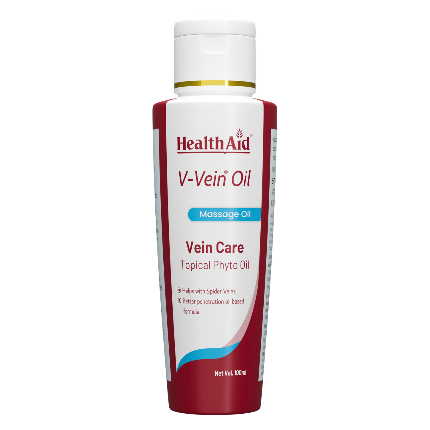 HealthAid V-Vein Oil Vein Care Topical Phyto Oil - 100ml