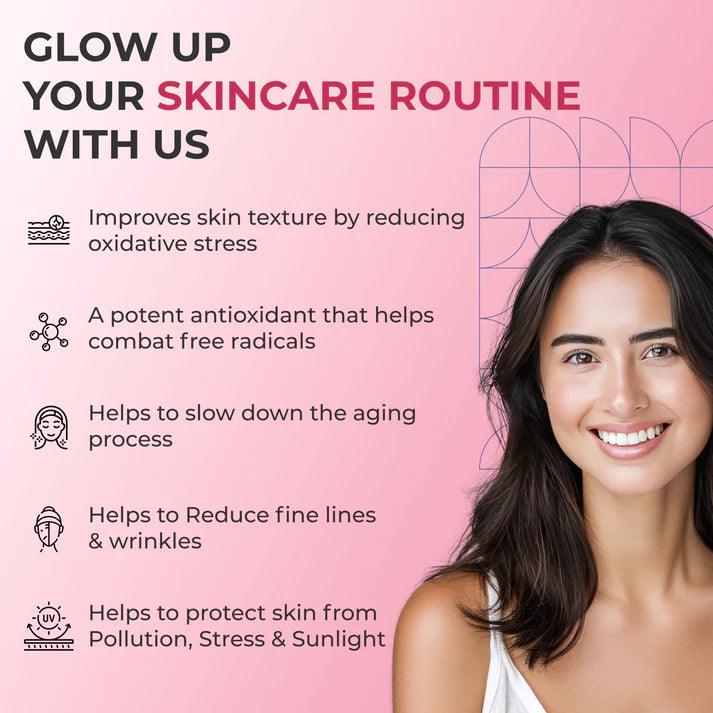 Health Veda Organics L-Glutathione Capsule - 60 Capsules