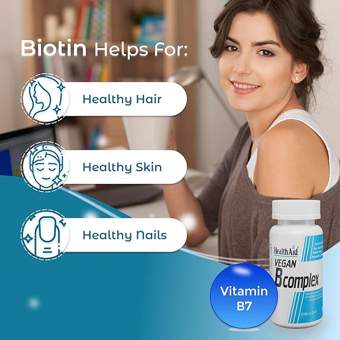 HealthAid Vegan B Complex Tablet - 60 Tablets