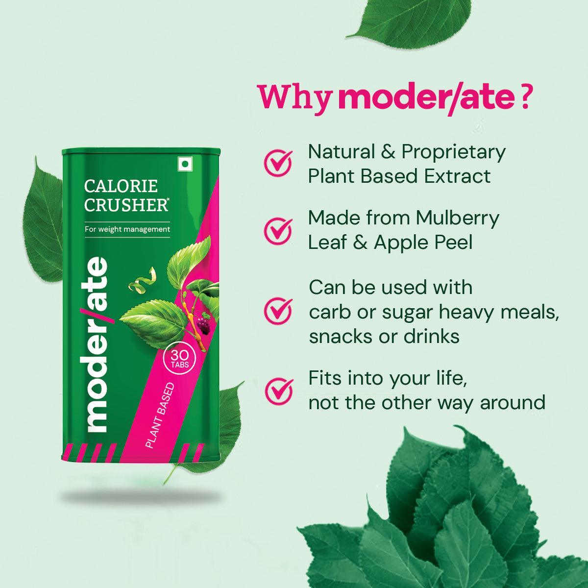 Moderate Calorie Crusher Tablet - 30 Tablets