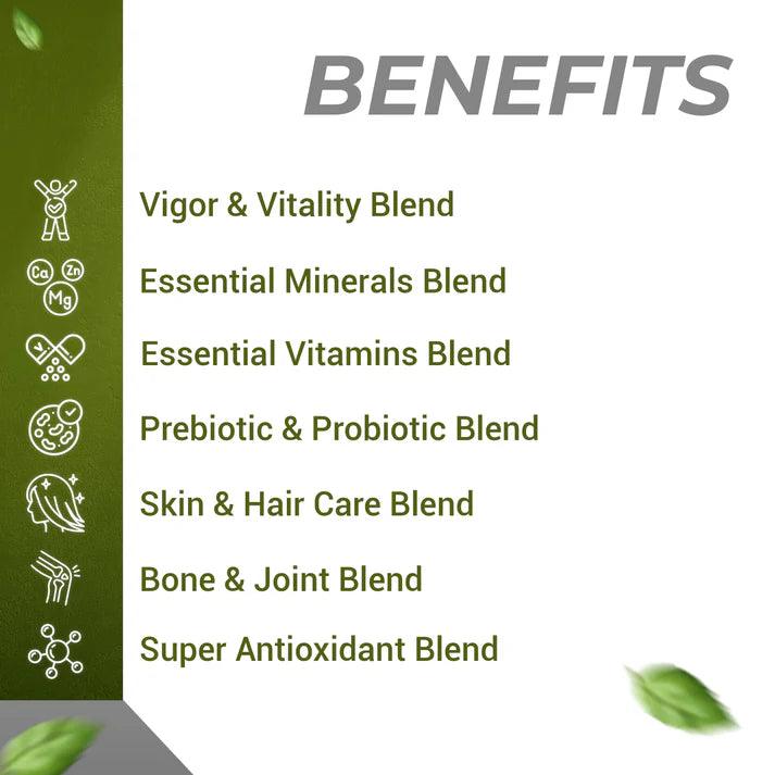 Health Veda Organics Multivitamin with Probiotics Tablet