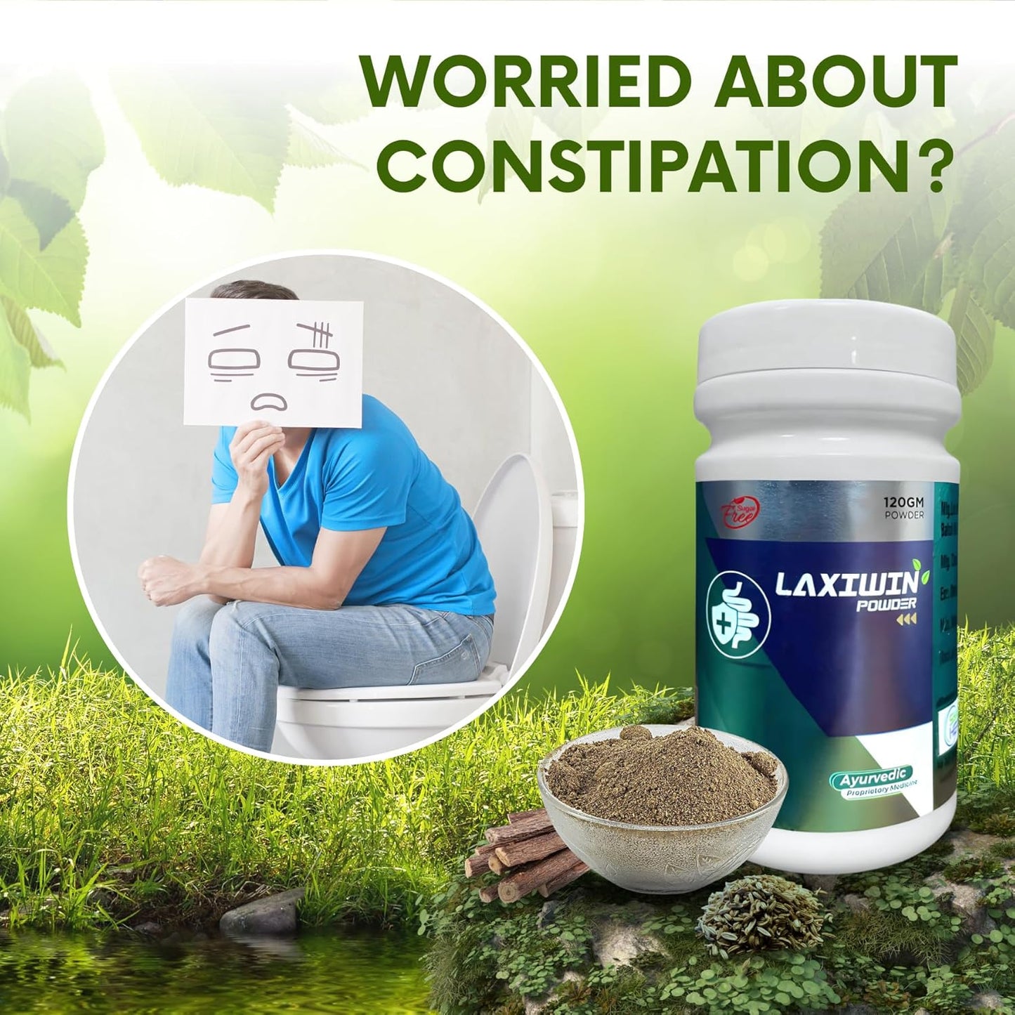 Sharvy Herbotec Laxiwin Powder 120gm