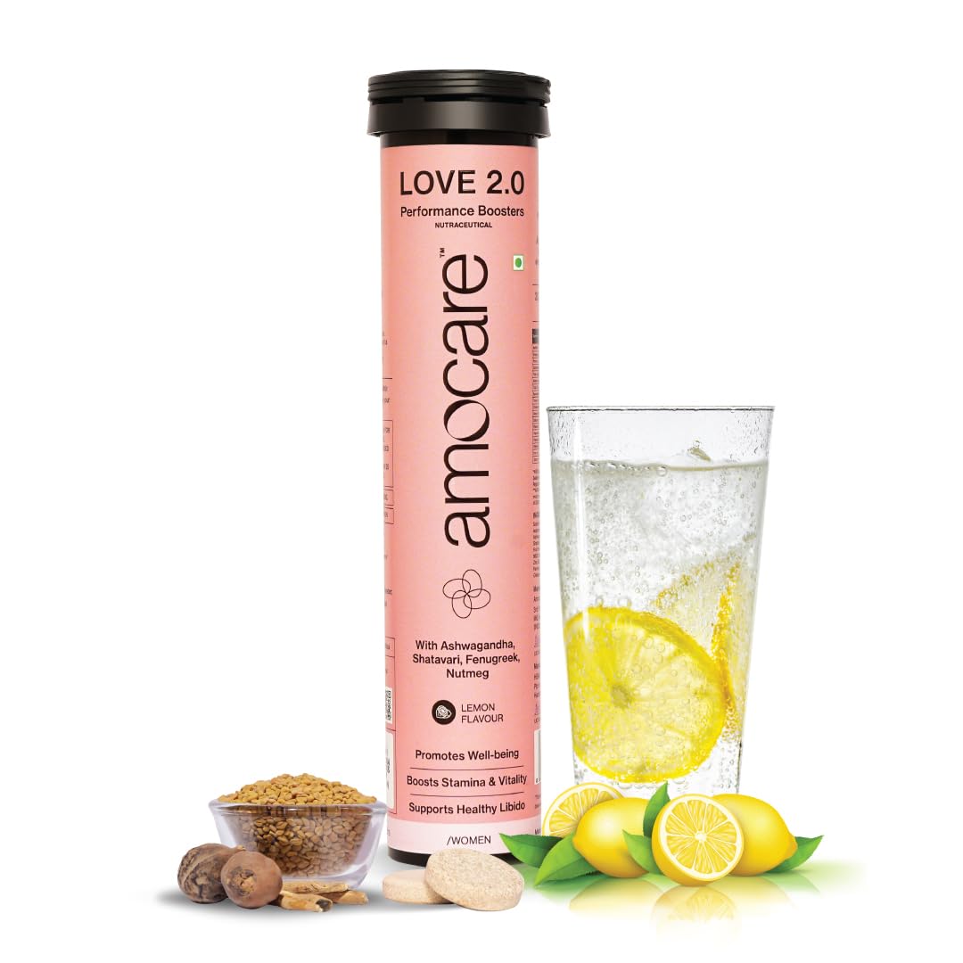 Amocare Love 2.0 Effervescent Tablet Lemon