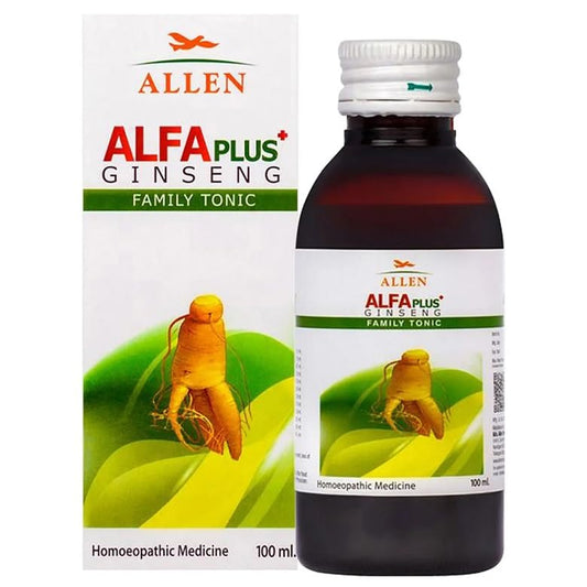 Allen Alfa Plus Ginseng Family Tonic - 200ml - Pack of 2