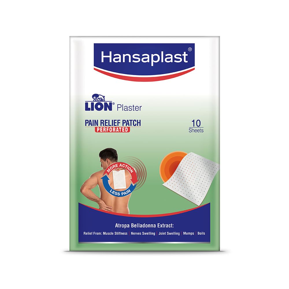 Hansaplast Lion Pain Relief Patch 16cmX10cm - 10 Patches