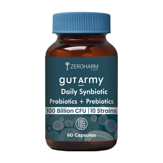 Zeroharm Gut Army Capsule - Prebiotic & Probiotic