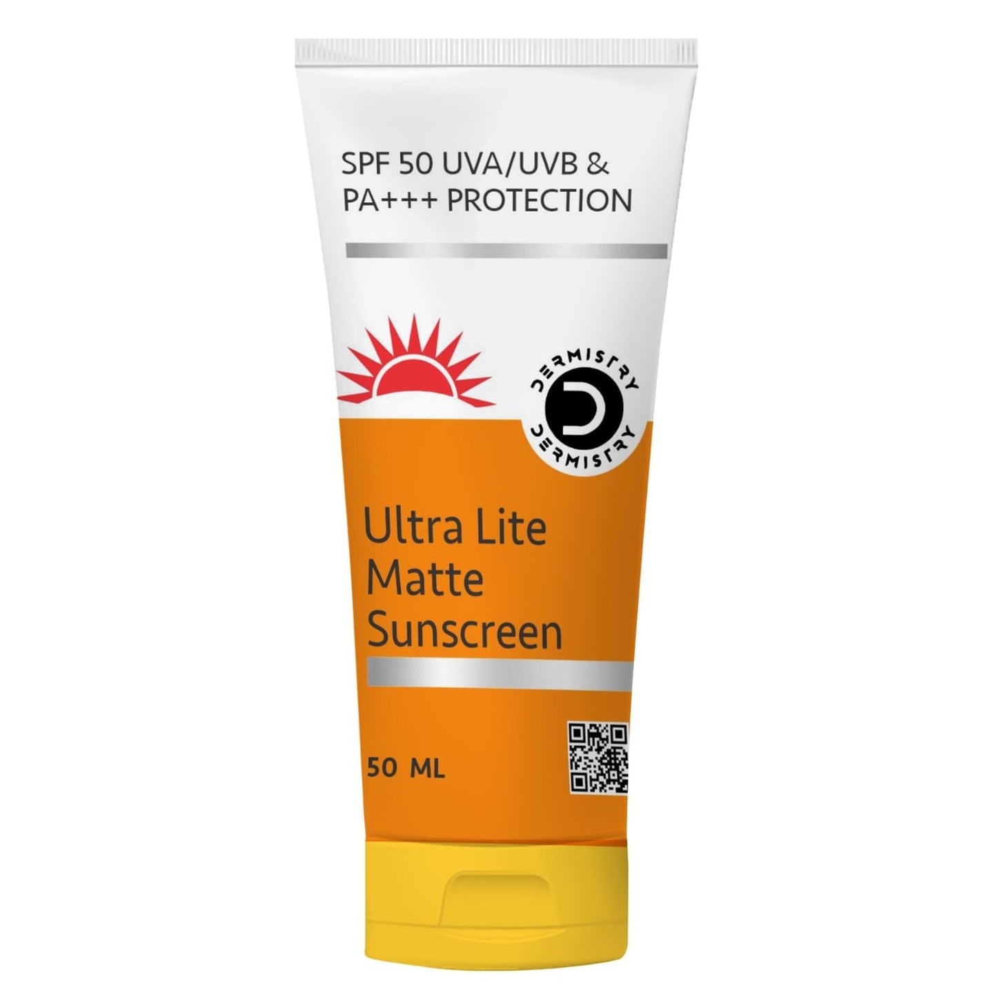 Dermistry Ultra Lite Matte Finish Sunscreen for Oily Skin SPF-50 - 50ml