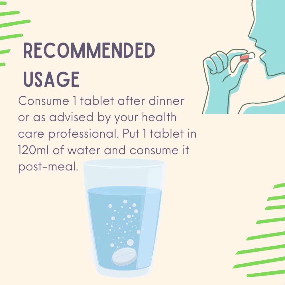 Pure Nutrition Super Greens 500mg Effervescent Tablet Lime - 20 Tablets