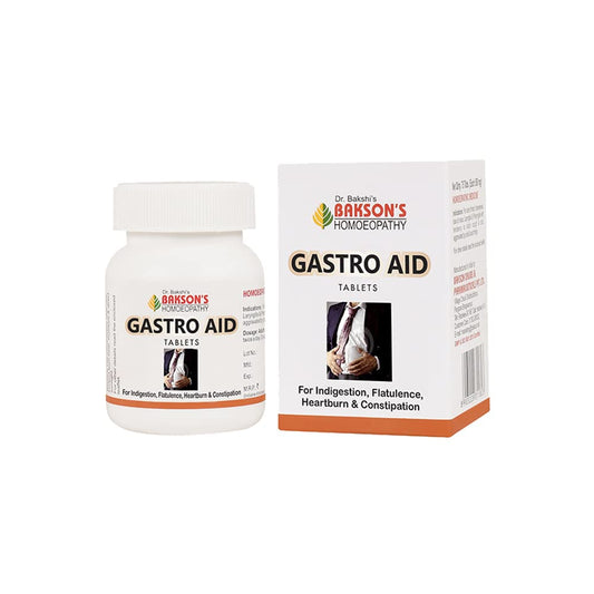 Bakson's Gastro Aid Tablet - 75 Tablets - Pack of 2