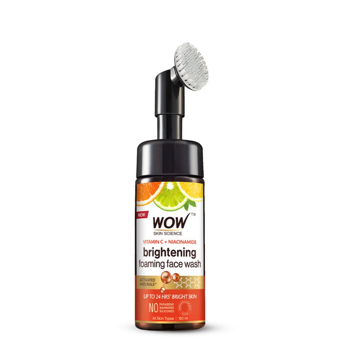 WOW Skin Science Vitamin C & Niacinamide Foaming Face Wash - 150ml