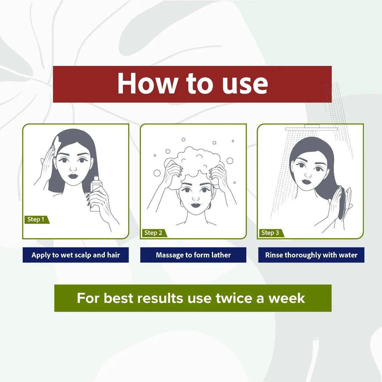 Sri Sri Tattva Henna Shikakai Shampoo - Pack of 2