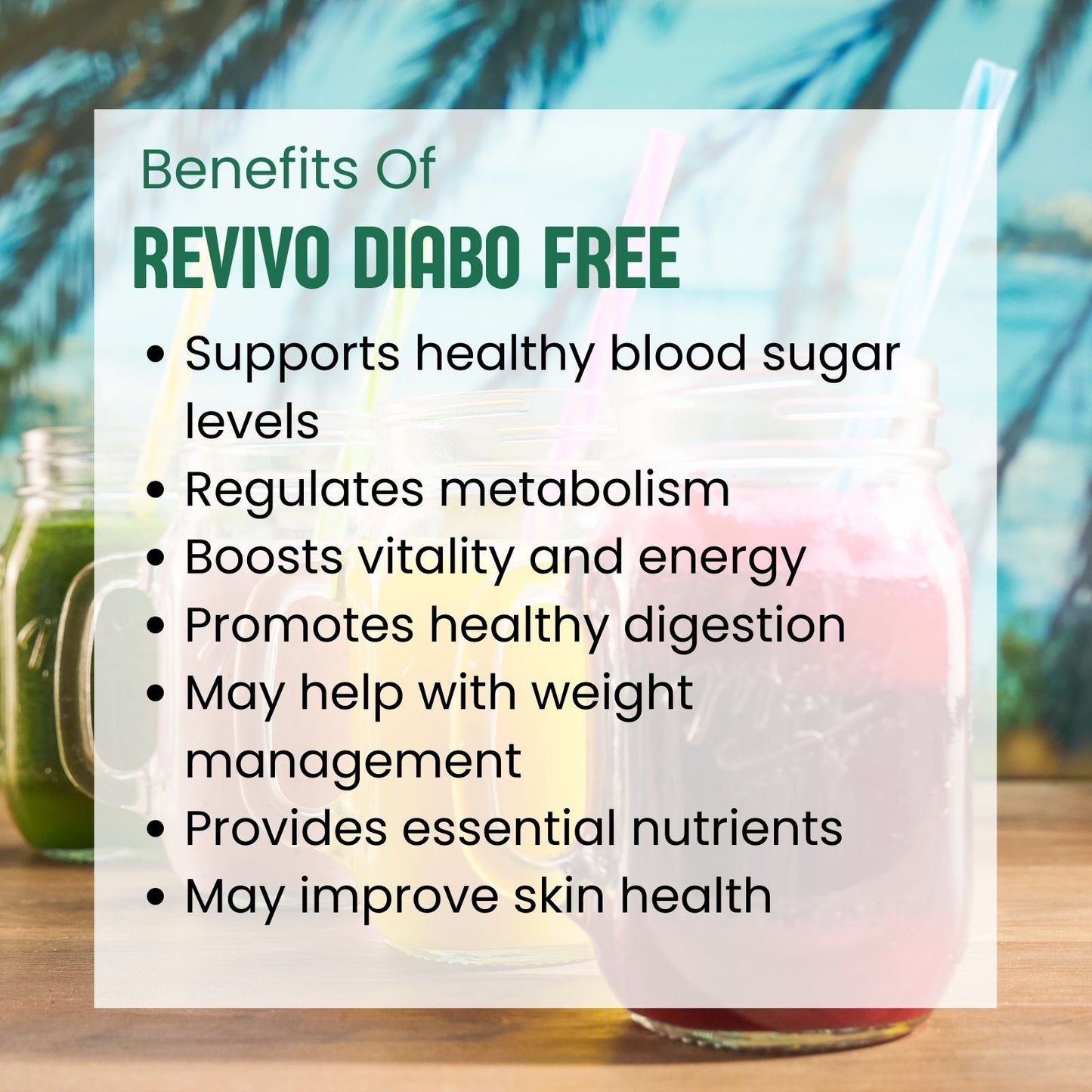 Zayn Revivo Diabo Free Juice | Ayurvedic Juice for Blood Sugar Balance & Diabetic Neuropathy | With Gudmar, Karela, Jamun, Ashwagandha | Mix Berry Flavour | 900 ml