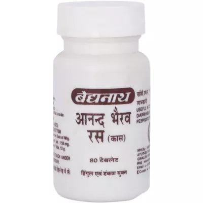 Baidyanath (Jhansi) Anand Bhairav Ras (Kas) Tablet - 80 Tab