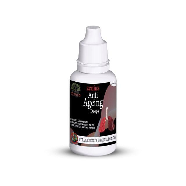 Zenius Anti Ageing Drops - De addiction Drops, Control Medicine for Alcohol Withdrawal - 30ml Drops