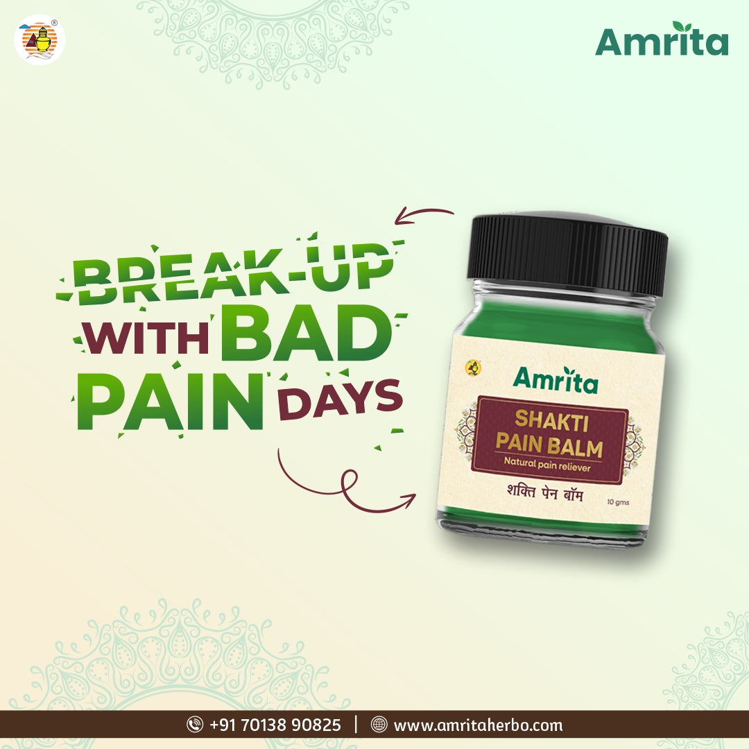 Amrita Shakti Pain Balm (10gm Each) - Pack of 3
