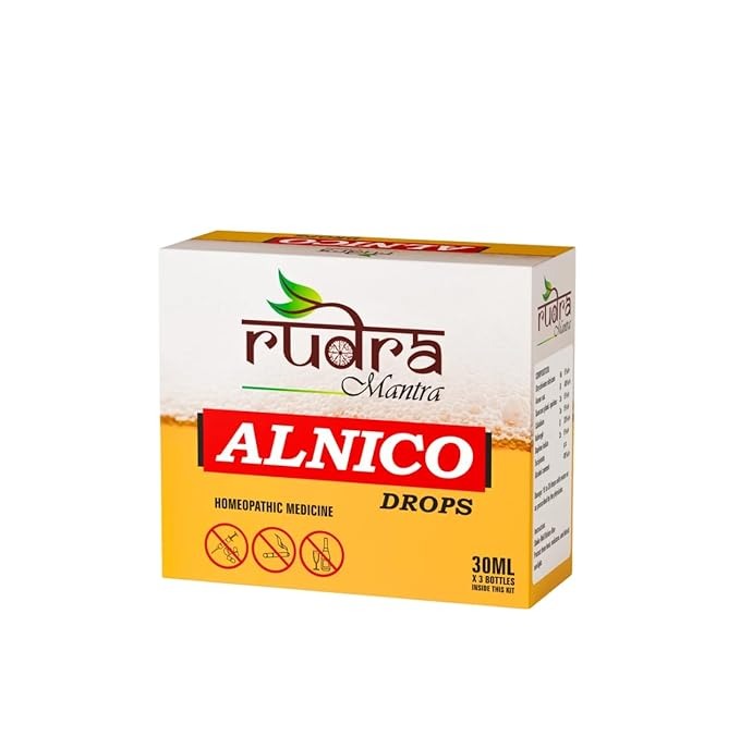 Rudra Mantra Alnico Drops - 30 ML x3 Bottles inside This Kit