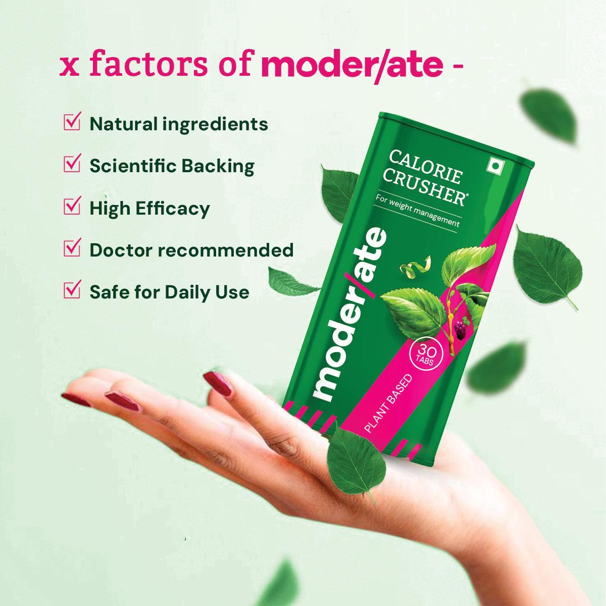 Moderate Calorie Crusher Tablet - 30 Tablets