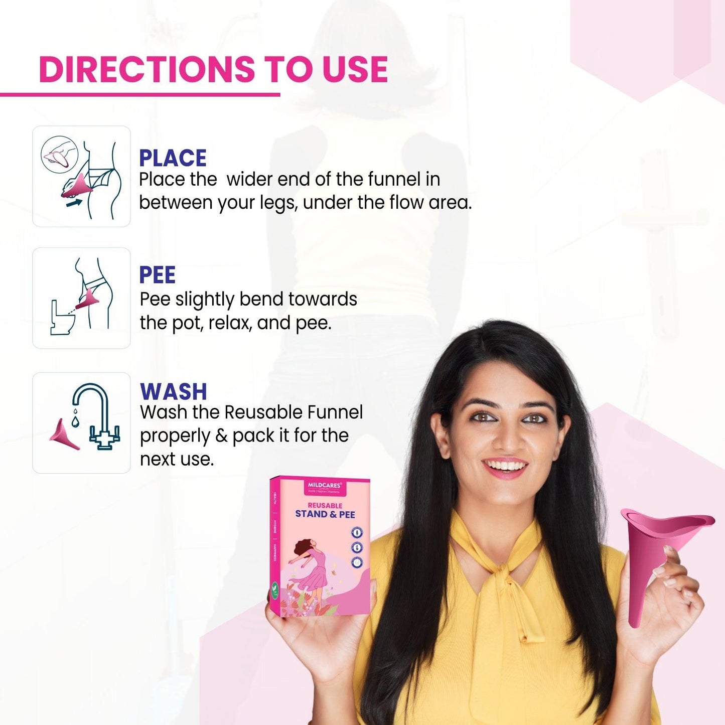 Gynocup Reusable Stand and Pee Women’s Urinator