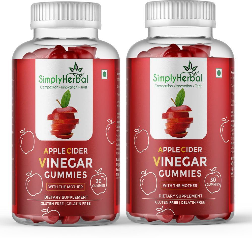 Simply Herbal Apple Cider Vinegar Gummies - 30 Gummies