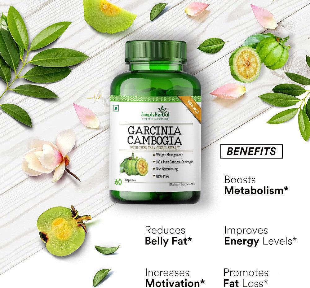 Simply Herbal Garcinia Cambogia Extract 800mg Capsule - 60 Capsules
