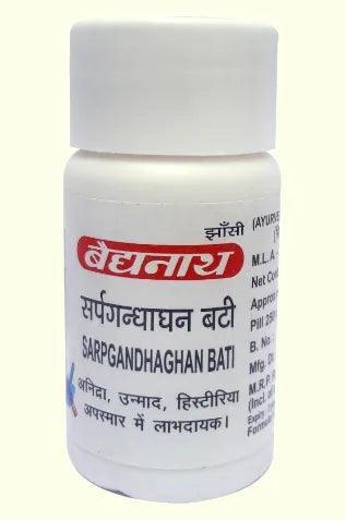 Baidyanath (Jhansi) Sarpgandhaghan Bati - 10 GM