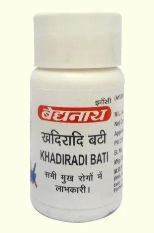 Baidyanath (jhanshi) Khadiradi Bati - 10gm