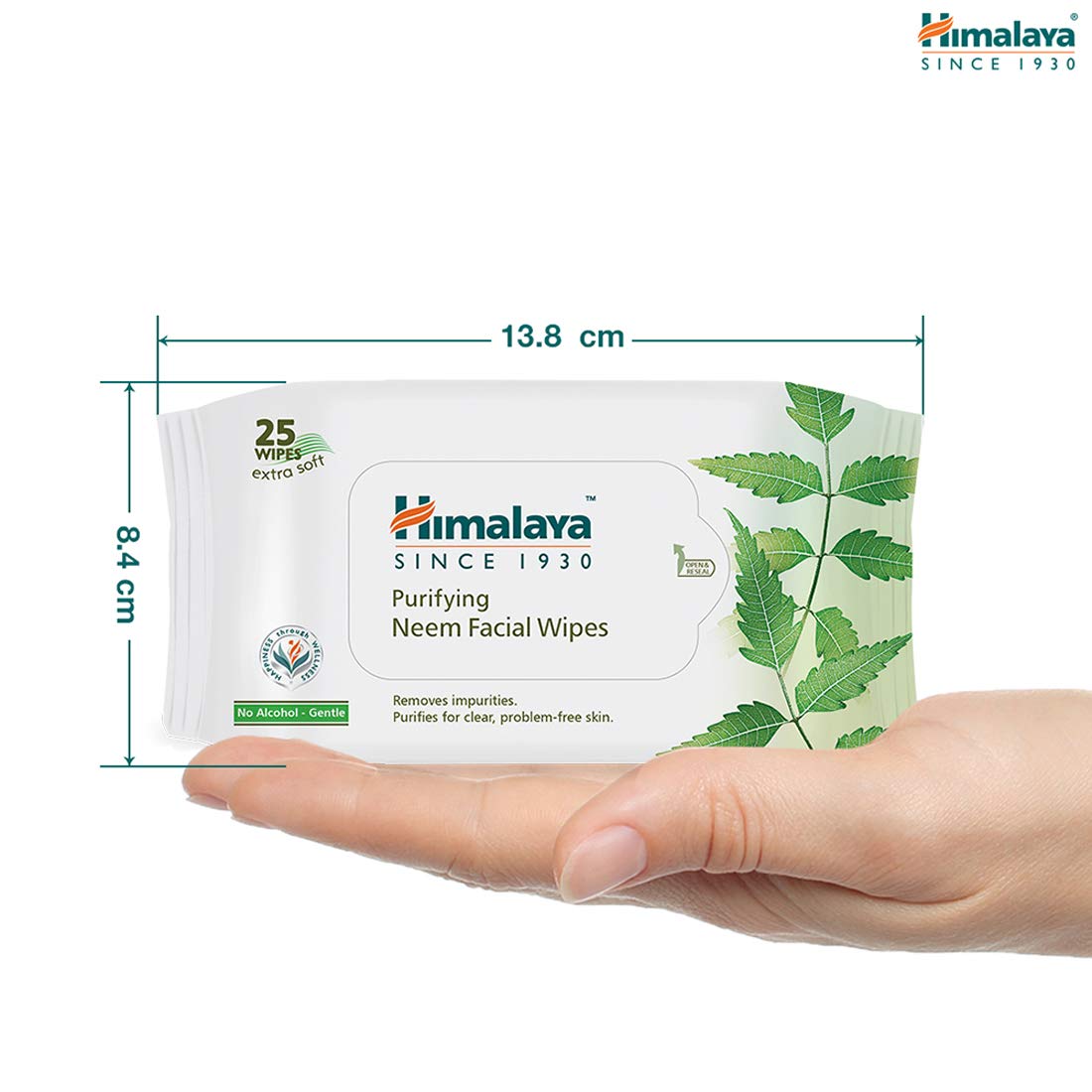 Himalaya Purifying Neem Facial Wipes - 25 Wipes