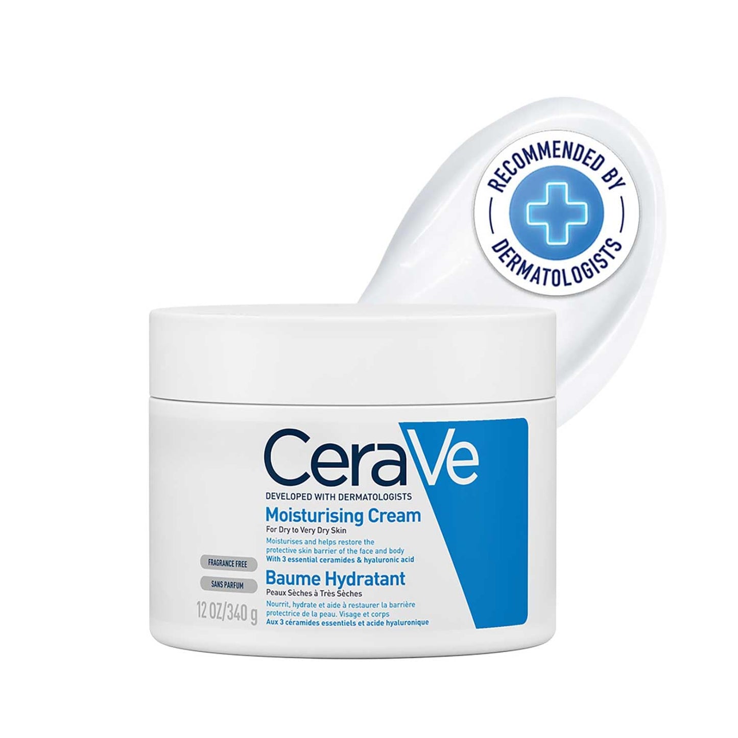 CeraVe Moisturising Cream for Dry to Very Dry Skin | Hydrating Face Care Product