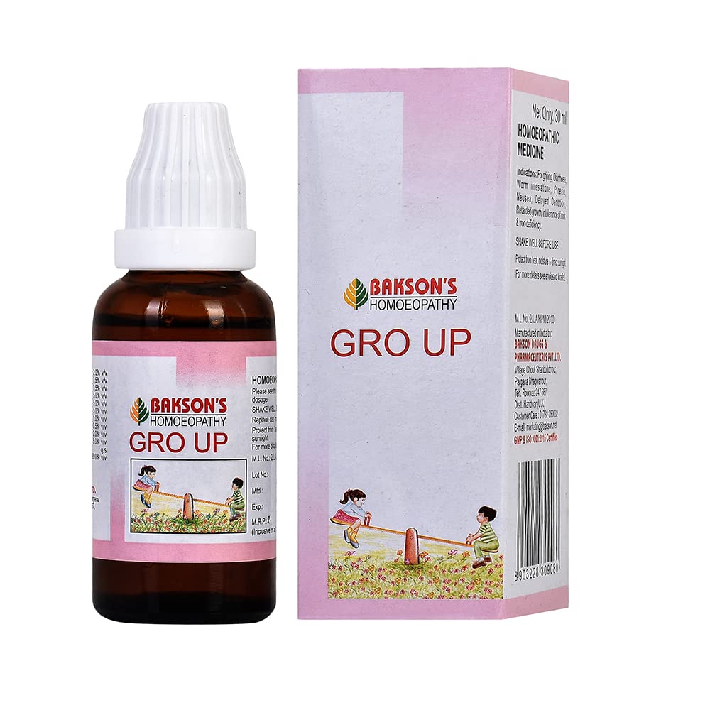 Bakson's Gro Up Drop - 30ml - Pack of 2