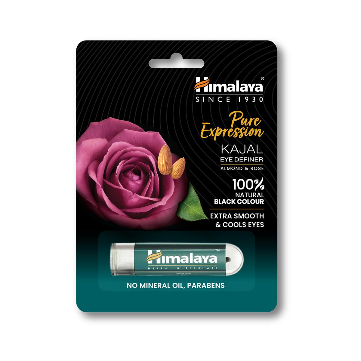 Himalaya Kajal Opaque Finish, Black, 2.7G