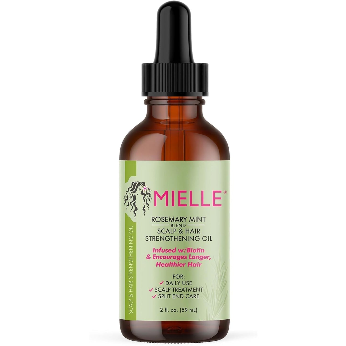 Mielle Bundle Natural Rosemary Scalp & Hair Strengthening Oil 59 ML & Shampoo 355 ML & Conditoner 355 ML & Masque 340 Gram