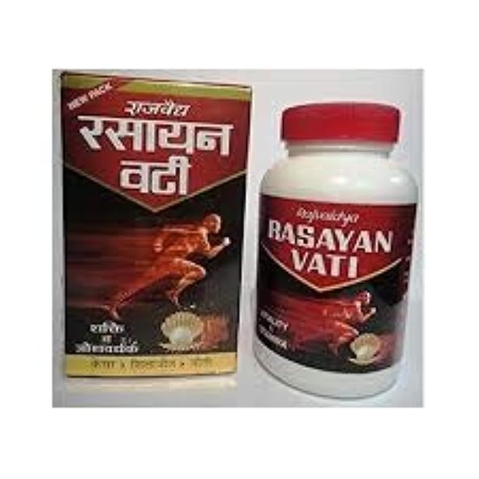 Rajvaidya Rasayan Vati | For Vitality & Stamina - 60 Tablets