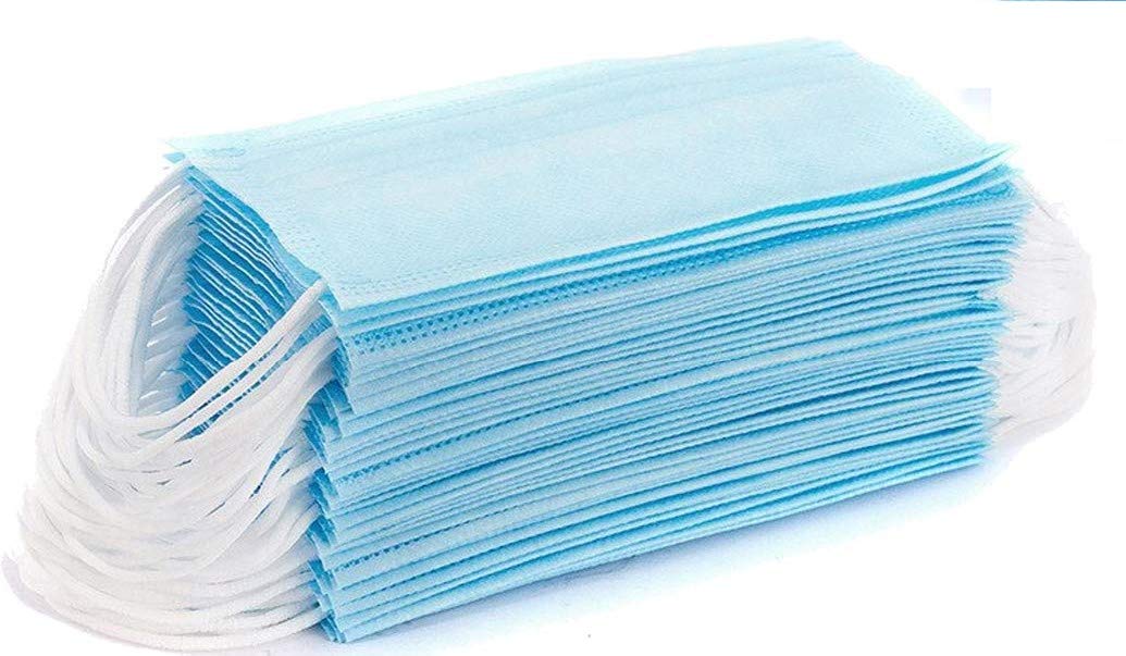 3 Ply Surgical Face Mask, Non Woven Disposable, Air Pollution Face Mask