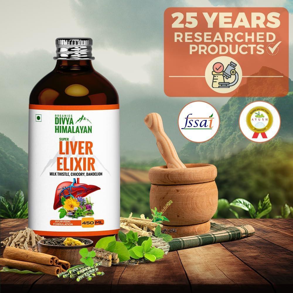 Divya Himalayan Super Liver Elixir - 450ml
