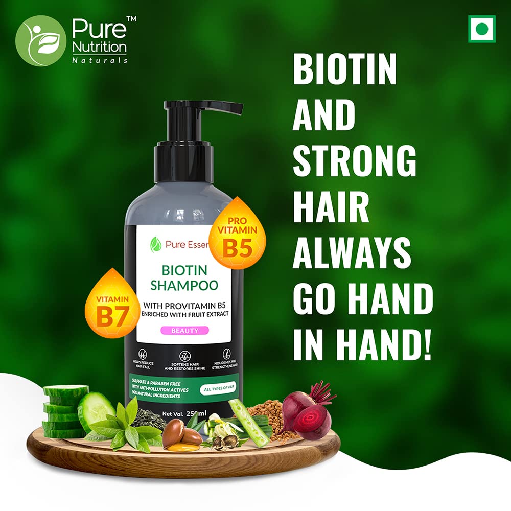 Pure Nutrition Biotin Shampoo - 250ml