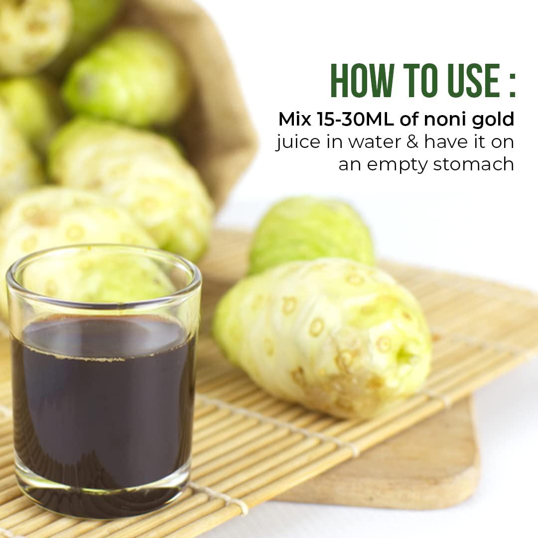 Pure Nutrition Noni Gold Juice - Promotes Detoxification & Helps to Boost Immunity, 400 ml