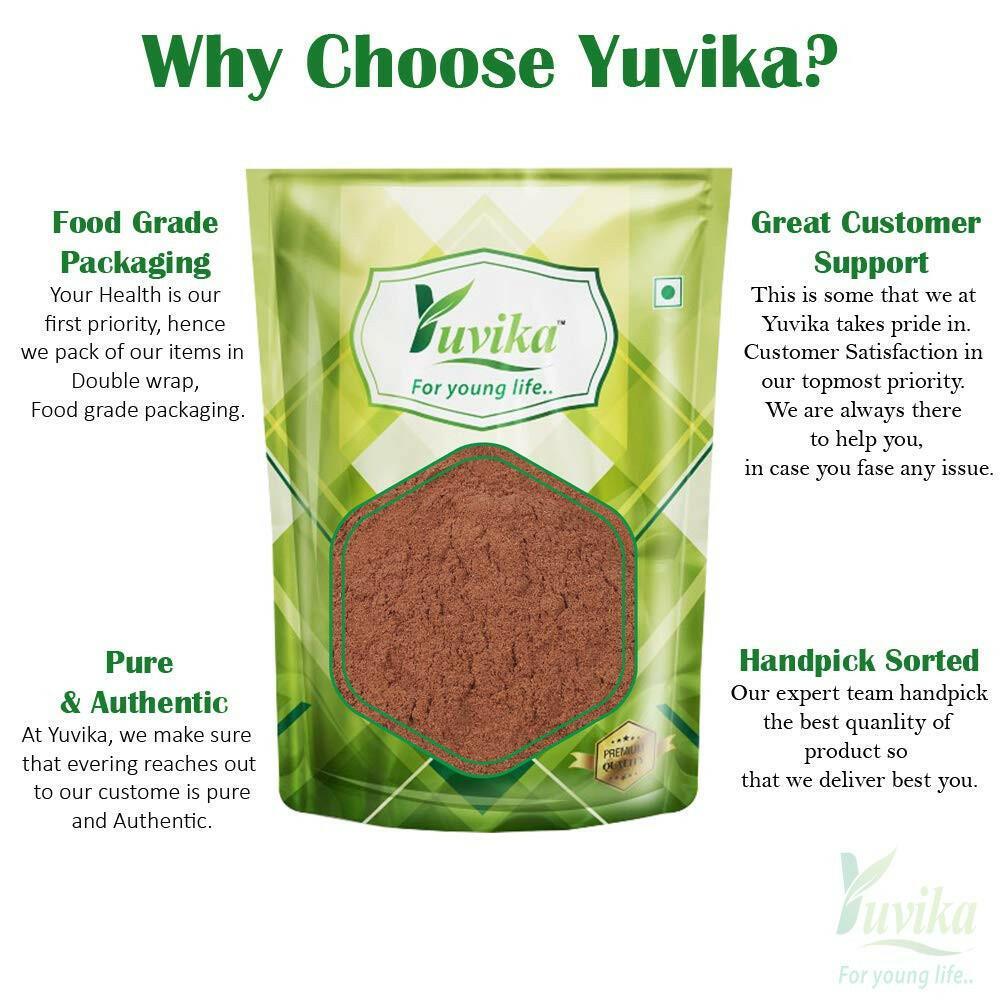 Yuvika Gudhal Phool Powder - Hibiscus Rosa Sinensis - Jaswand
