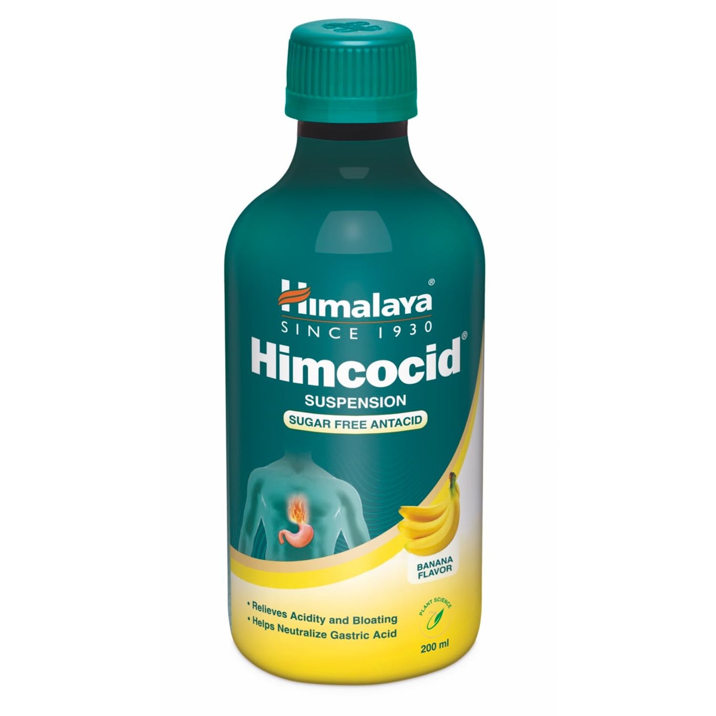 Himalaya Himcocid Sugar Free Suspension| Antacid Banana - 200ml