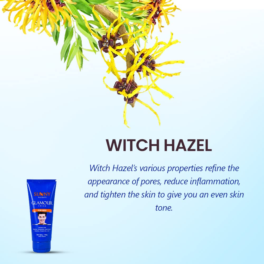 Sunny Herbals Glamour Cream for Reducing Dark Spots | For Men - 100gm