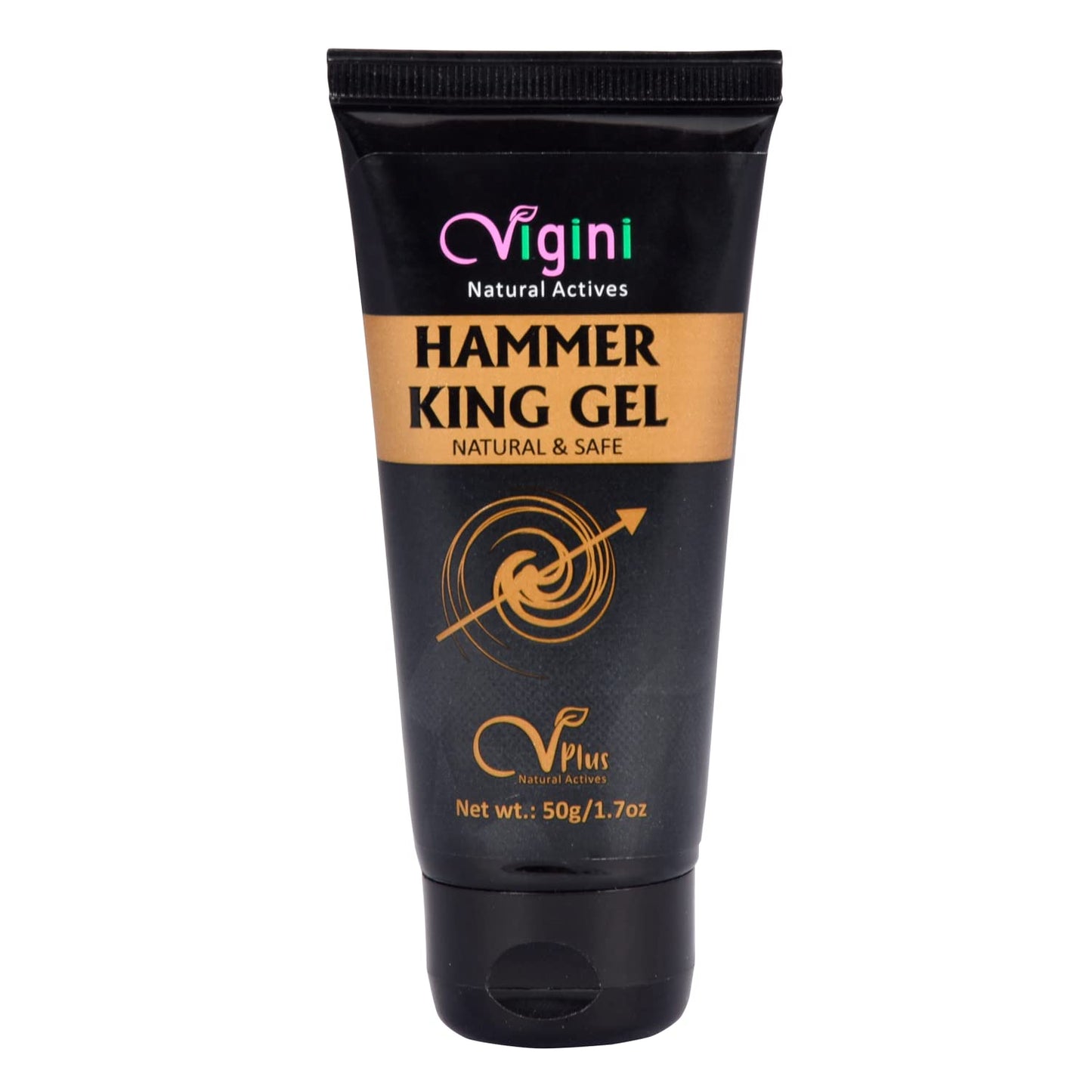Vigini Natural Actives Hammer King Gel - Lubricant Lube For Men - 50ml