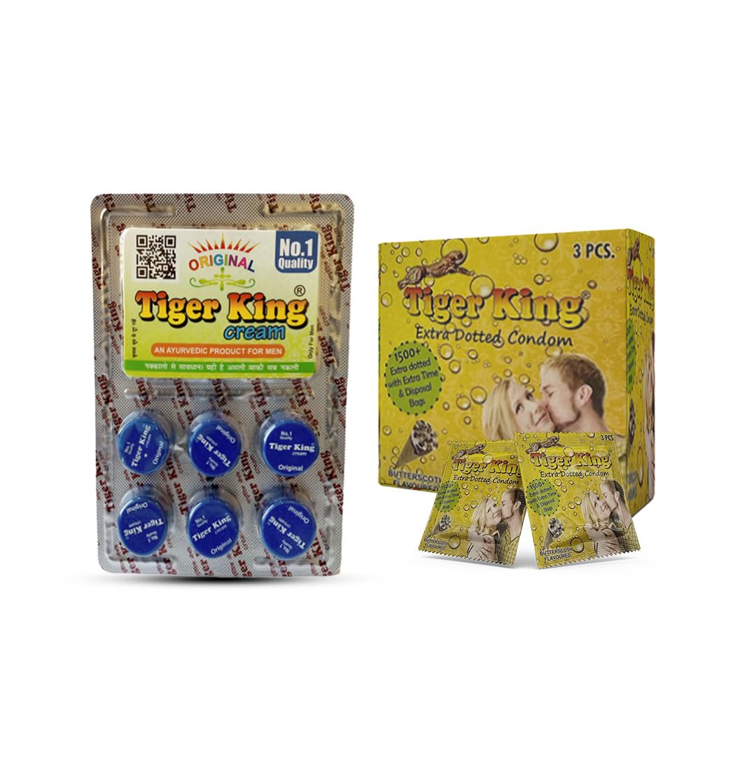 Amritveda Tiger King Cream (6x1.5gm Each)