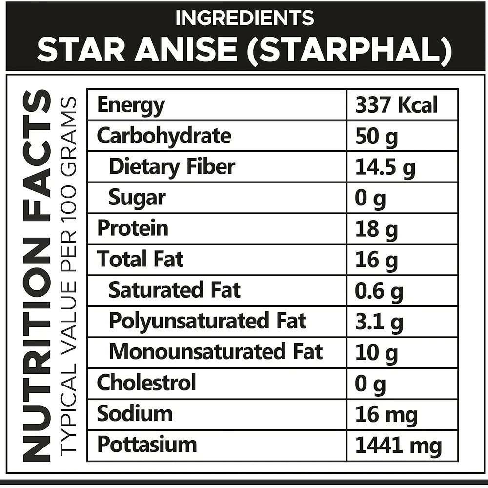 Yuvika Star Anise - Illicium Verum - Badian Khatai