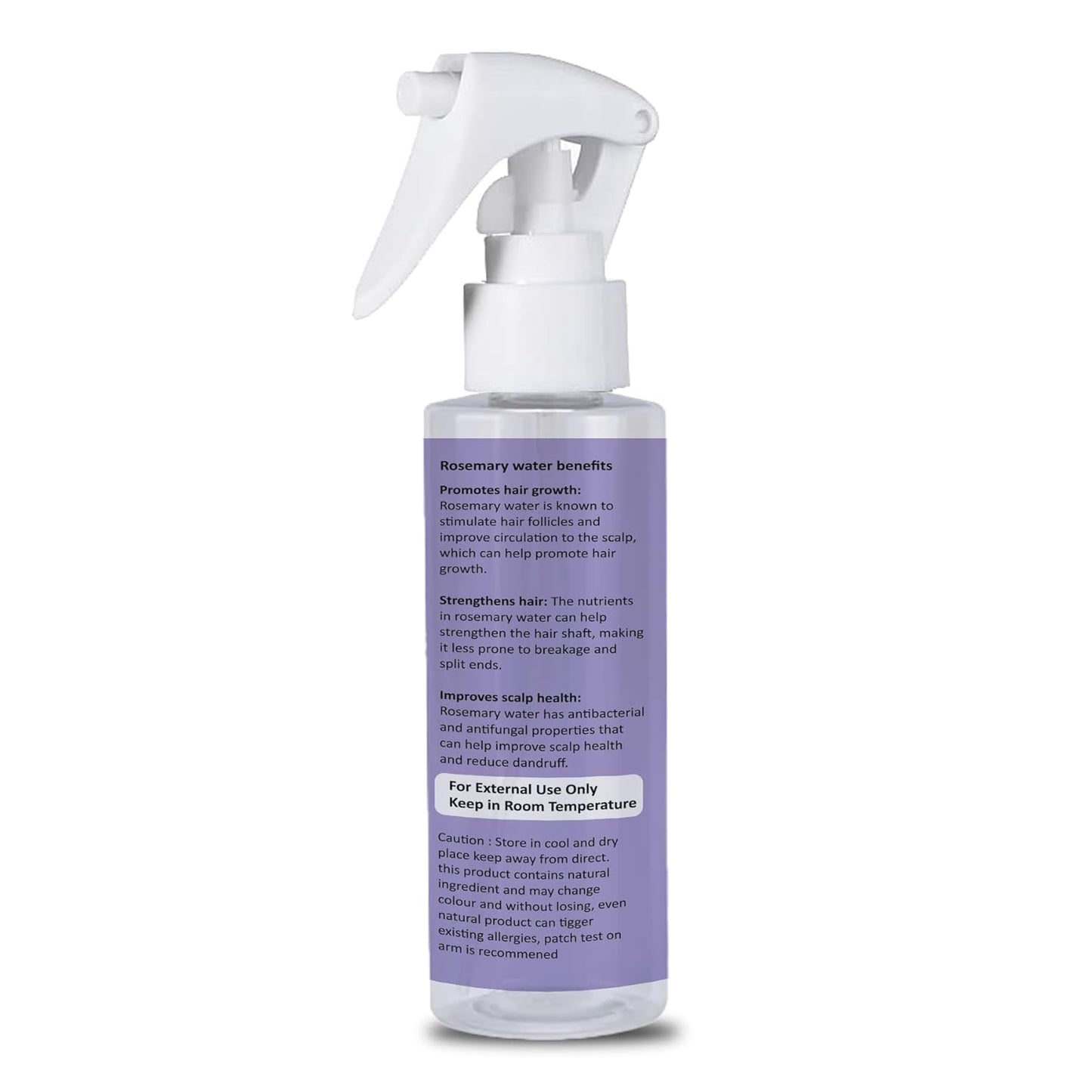 Vagal Rosemary water for hair growth | Rosemary Water | Hair Spray For Regrowth | Rosemary Water for Hair Growth, Mist Spray Steam Distilled Pure and Natural, (100 ml, Pack of 1)