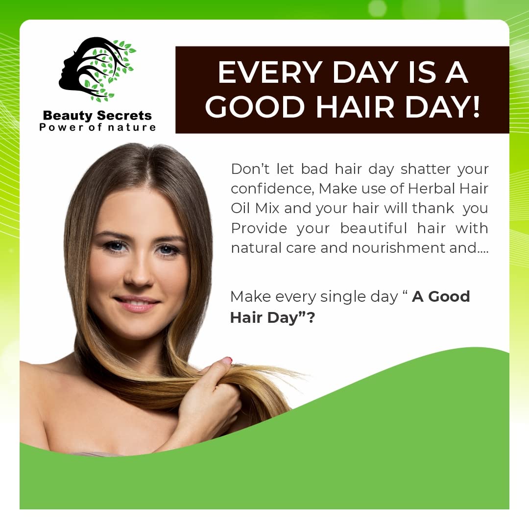 Beauty Secrets Herbal Hair Oil Mix - 100gm