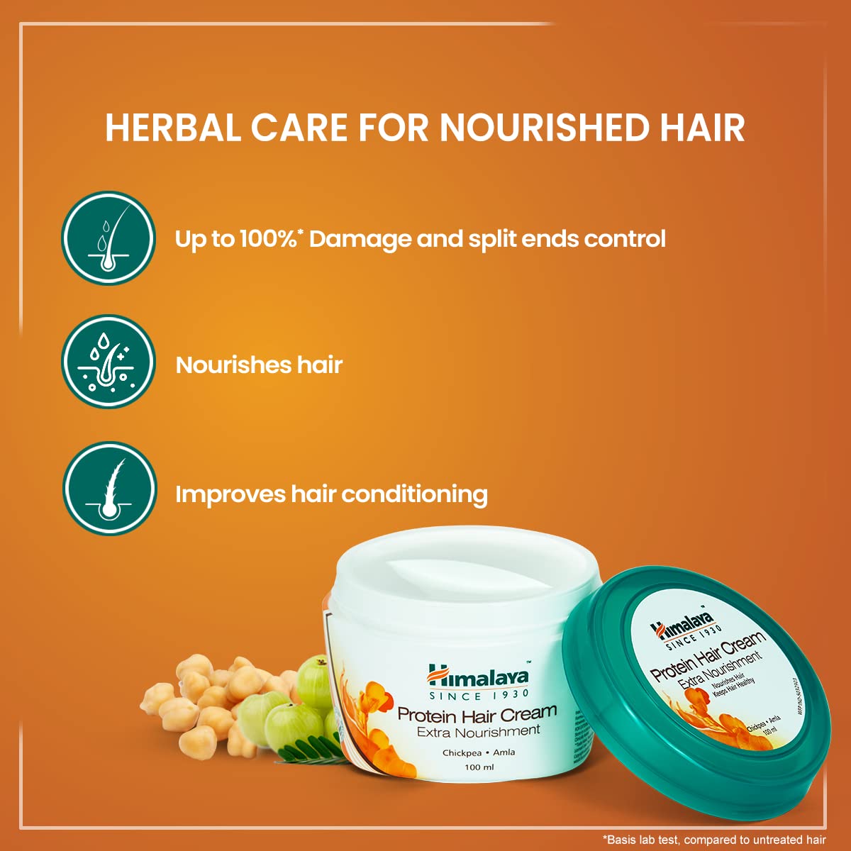 Himalaya Protein Hair Cream | Nourishes & Keeps Hair Healthy - 100gm