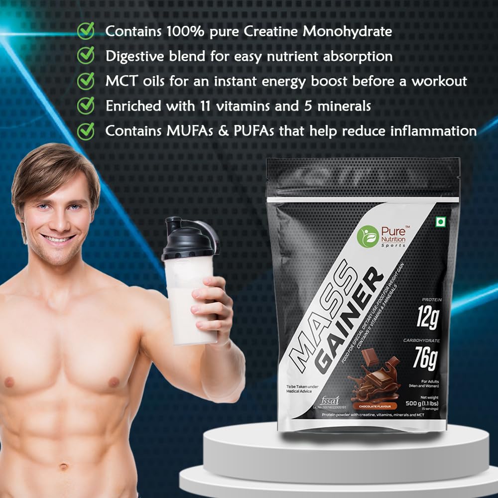 Pure Nutrition Mass Gainer Chocolate