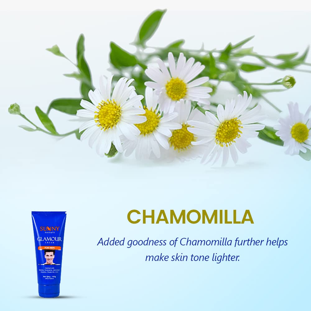 Sunny Herbals Glamour Cream for Reducing Dark Spots | For Men - 100gm
